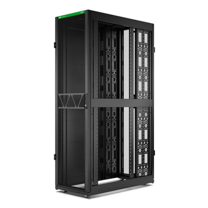 APC NETSHELTER SX GEN 2 45U SERVER RACK ENCLOSURE W/SIDES BLACK (AR3305B2)
