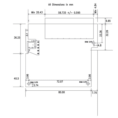 EMBEDDED 4PORT ETHERNET SWITCH TEMPERATURE RANGE OF -40F TO +176F