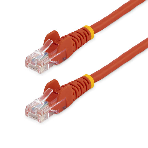 10FT RED CAT5E CABLE SNAGLESS ETHERNET CABLE GIGABIT LAN RJ45