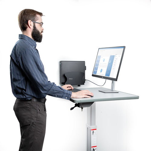PC WALL MOUNT BRACKET/HOLDER - FOR DESKTOP COMPUTER TOWER SHELF