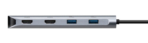 USB-C ALT MODE DUAL HDMI 4K MOB ILE DOCK W 140W EPR PASS-THRU