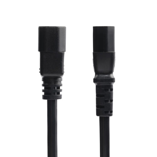 2FT POWER EXTENSION CORD IEC 60320 C14 TO C13 10A 250V