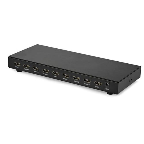 8 PORT 4K HDMI SPLITTER EDID HDCP UHD SIGNAL VIDEO SPLITTER