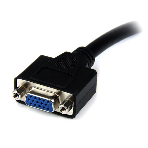 8IN DVI MALE TO VGA FEMALE CABLE ADAPTER DVI-I TO VGA DONGLE