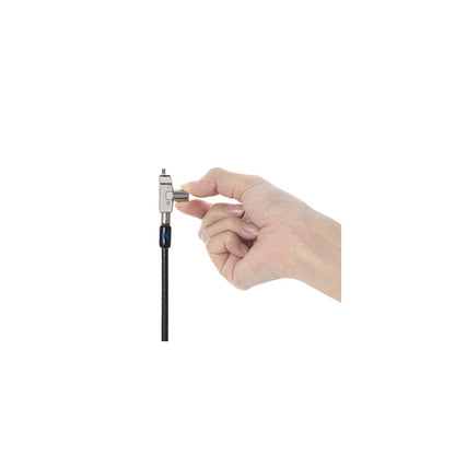 SLIM N17 2.0 KEYED DUAL HEAD LAPTOP LOCK FOR WEDGE-SHAPED SLOTS