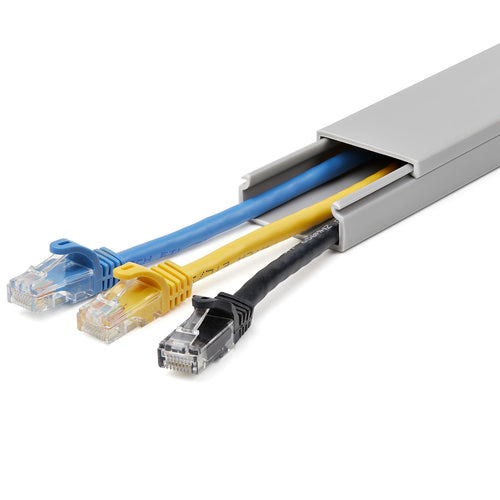 78IN SOLID CABLE RACEWAY DUCT CABLE MANAGEMENT POWER CORD HIDER