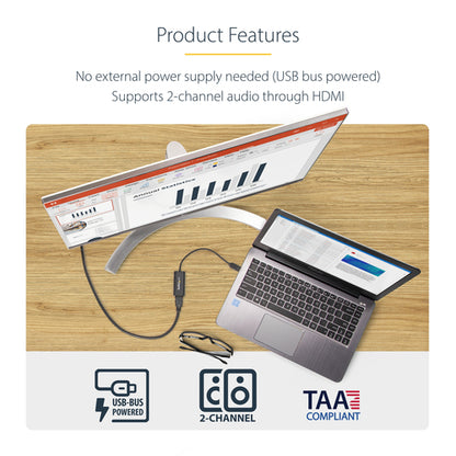 USB TO HDMI ADAPTER EXTERNAL DISPLAY VIDEO CONVERTER DONGLE