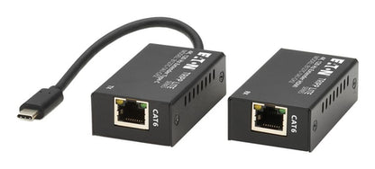 USB C TO HDMI OVER CAT6 EXT KIT TRANSMITTER/RECEIVER 4K120HZ (B127C-1A1-CH2)
