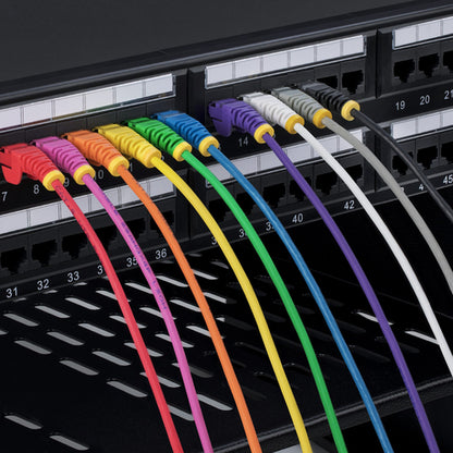SLIM CAT6 CABLE WHITE LSZH SLIM SNAGLESS RJ45 UTP PATCH CABLE