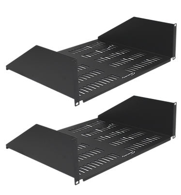 3U 15in VENTED SHELF 2 PACK