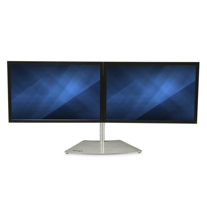DUAL MONITOR MOUNT DESK STAND ERGONOMIC VESA MOUNT DISPLAY STAND