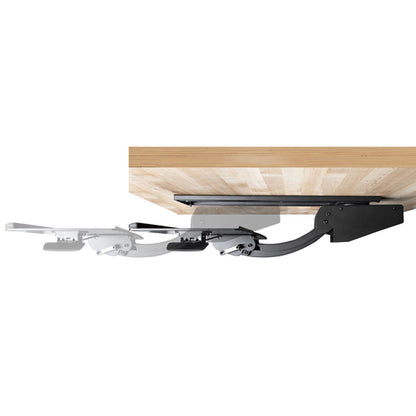 ADJUSTABLE UNDER DESK KEYBOARD TRAY ERGONOMIC DESK MOUNT TRAY
