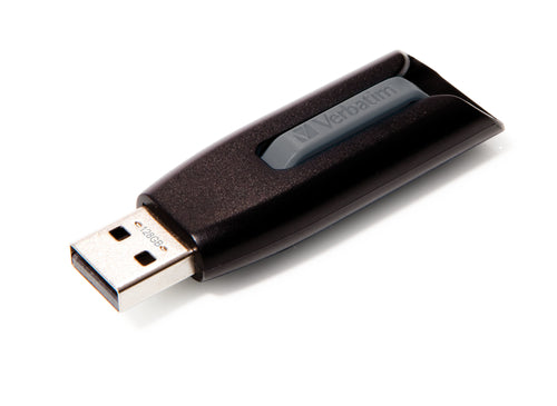 128GB FLASH DRIVE USB 3.0 STORE N GO V3 RETRACTABLE 49189