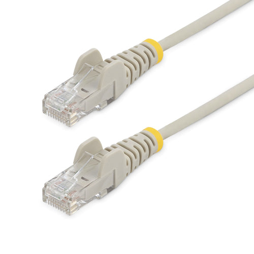 3FT GRAY CAT6 ETHERNET CABLE SLIM SNAGLESS RJ45 UTP PATCH CABLE