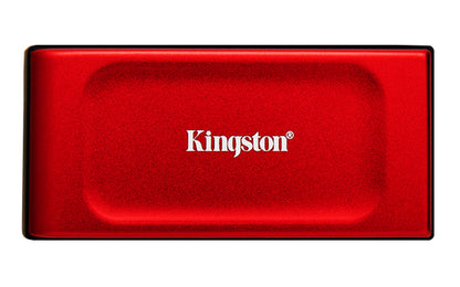 2TB XS1000 RED EXTERNAL USB 3.2 GEN 2 PORTABLE SOLID STATE DRIVE