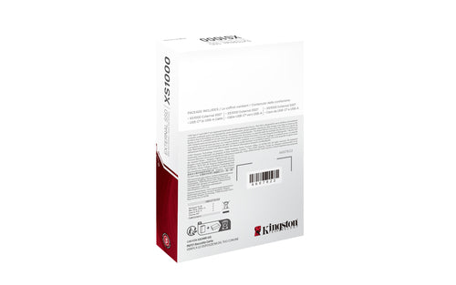 2TB XS1000 EXTERNAL USB-C 3.2 GEN 2X2 PORTABLE SOLID STATE DRIVE (SXS1000/2000G)