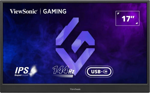 17IN PORTABLE IPS GAMING MONITOR WITH 1080P 144HZ FREESYNC