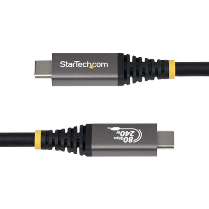 3FT USB4 CABLE BLACK USB-IF CERTIFIED 8K120/DP2.1/240W/80GBPS