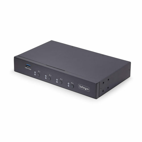 4-PORT KEYBOARD/MOUSE SWITCH MOUSE ROAMING KM/USB SWITCH