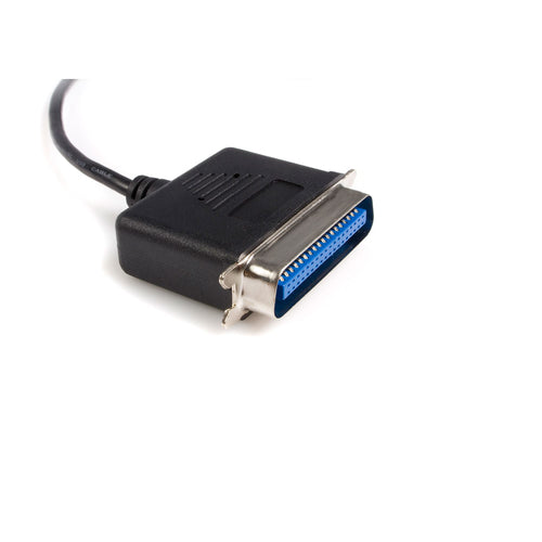 10 USB TO PARALLEL PORT ADAPTER CABLE USB TO DB25 PRINTER CONVERTER