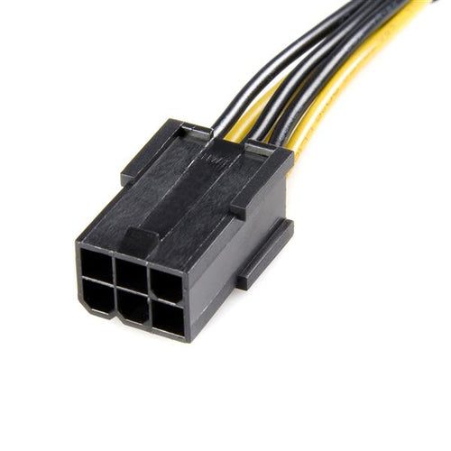 PCI EXPRESS 6 PIN TO 8 PIN POWER ADAPTER CABLE PCIE NVIDIA ATI
