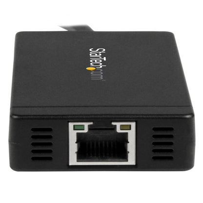 3 PORT USB C HUB WITH ETHERNET TYPE C GIGABIT RJ45 USB ADAPTER HUB