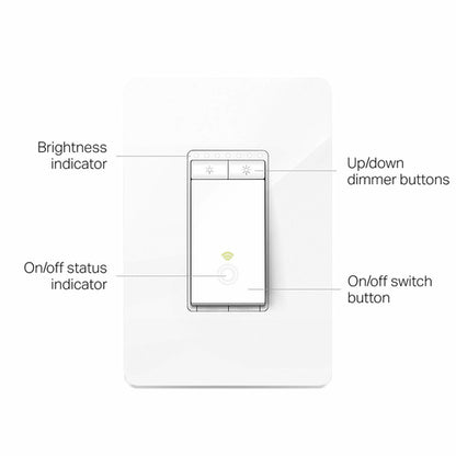 SMART WRLS LIGHT SWITCH DIMMER