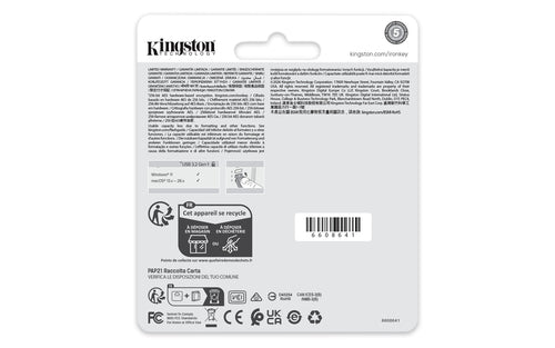 64GB IRONKEY LOCKER PLUS 50 G2 FIPS 197 AES-256 (IKLP50G2/64GB)