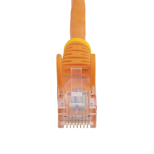 6FT ORANGE CAT5E CABLE SNAGLESS ETHERNET CABLE GIGABIT LAN RJ45
