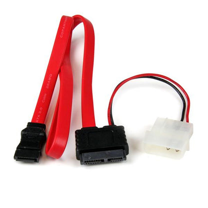 20IN SLIMLINE SATA F/F W/ LP4 POWER CABLE ADAPTER