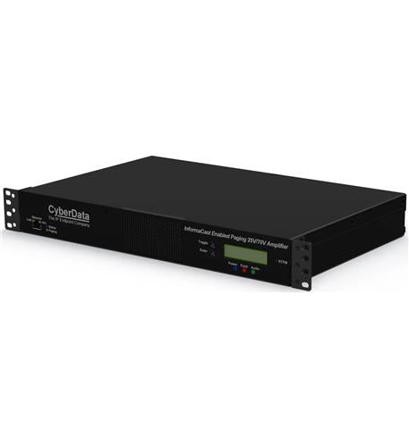 Enabled Paging 25V/70V +4 Amplifier