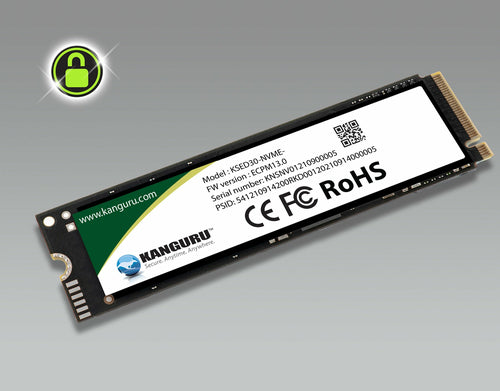 2TB NVME KANGURU INTERNAL SED30 FIPS 197 HARDWARE ENCRYPTED SSD