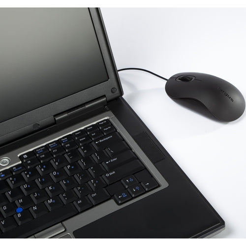 BLK MATTE USB FULL SIZE 3BUTTON OPTICAL MOUSE