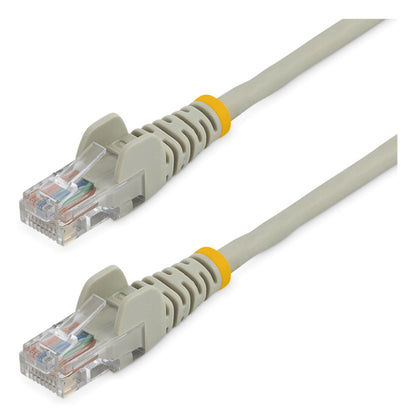 15FT GREY CAT5E CABLE SNAGLESS ETHERNET CABLE GIGABIT LAN RJ45