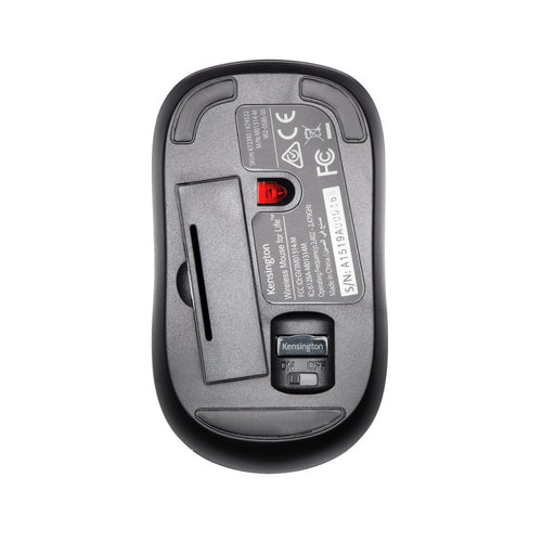 MOUSE FOR LIFE WRLS BLACK BULK PACKAGING (K74532WWA)