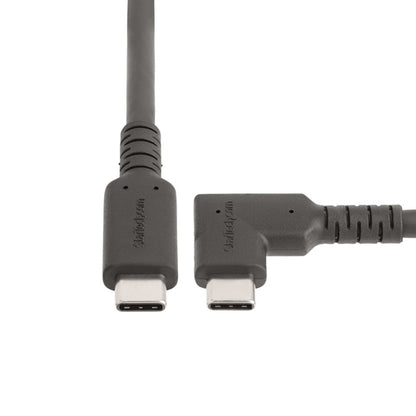 RUGGED RIGHT ANGLE USB-C CABLE USB C TO C CABLE - 90 DEGREES
