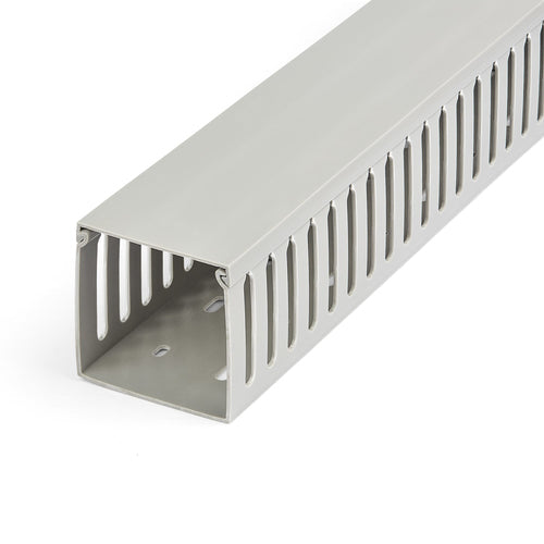SLOTTED CABLE RACEWAY W/ COVER OPEN SLOT CABLE MANAGEMENT DUCT