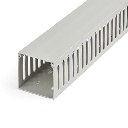 SLOTTED CABLE RACEWAY W/ COVER OPEN SLOT CABLE MANAGEMENT DUCT