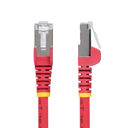 CAT6A ETHERNET CABLE - RED 10GBE S/FTP LSZH 100W POE