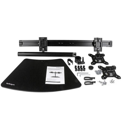 DUAL MONITOR MOUNT DESK STAND ERGONOMIC VESA MOUNT DISPLAY STAND