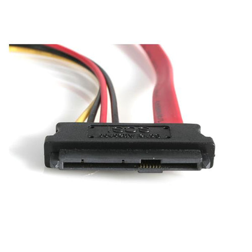 18IN SAS 29-PIN TO SATA W/ LP4 POWER CABLE