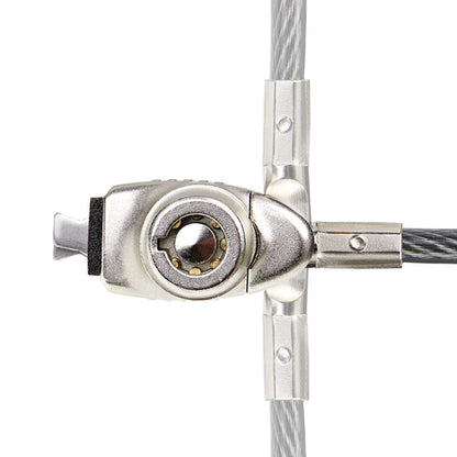 SLIM LAPTOP CABLE LOCK 6.6FT NOBLE WEDGE SLOT COMPATIBLE
