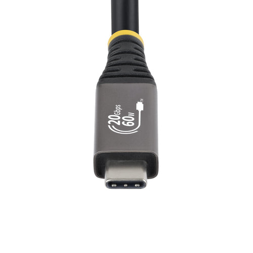 10FT USB4 CABLE BLACK USB-IF CERTIFIED 4K120/DP2.1/60W/20GBPS