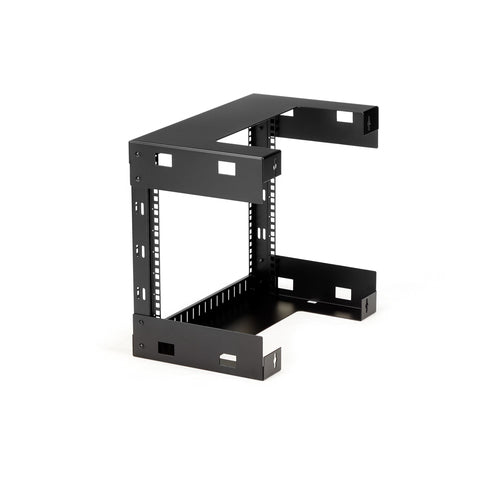8U WALL MOUNT PATCH PANEL RACK 2 POST OPEN FRAME IT EQUIPMENT RACK
