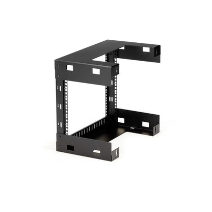 8U WALL MOUNT PATCH PANEL RACK 2 POST OPEN FRAME IT EQUIPMENT RACK