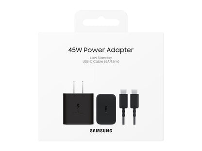 45W TA 5A USB-C CABLE BLACK (EP-T4511XBEGUS)