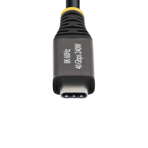 6FT ACTIVE USB4 CABLE BLACK USB-C CABLE/8K60/DP2.1/240W/40GBPS