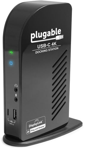 PLUGABLE UD-ULTC4K USB-C 4K TRIPLE DISPLAY DOCK W/ PD