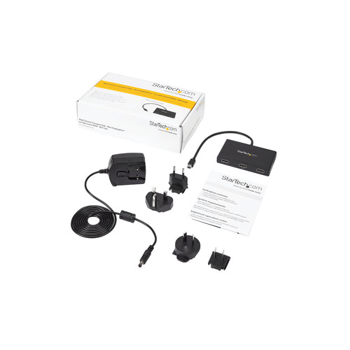 MDP TO HDMI MULTI MNTR ADAPTER 3 MINI DISPLAYPORT SPLITTER MST HUB (MSTMDP123HD)