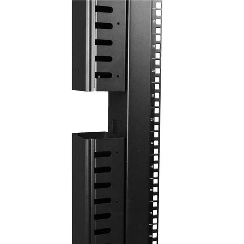 CABLE MANAGEMENT DUCT 6FT SERVER RACK VERTICAL FINGER SLOT